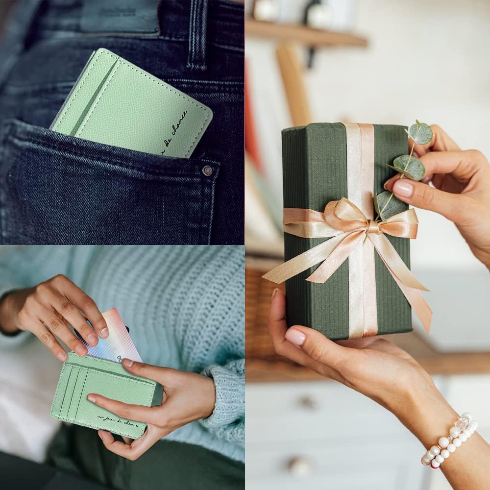 Thumbnail 6 de Gadom Ladies Purse: RFID-Blocking Wallet with 8 Card Slots and Zipper Coin Pocket