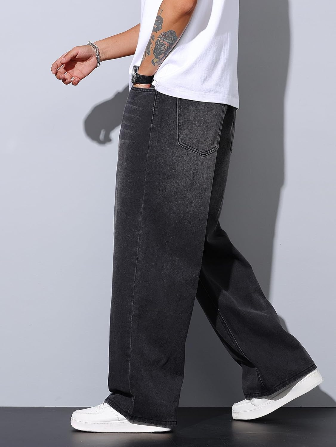 Thumbnail 2 de Zewool Jeans Baggy Hip hop pour Hommes — Denim Large pour un look Y2K Streetwear