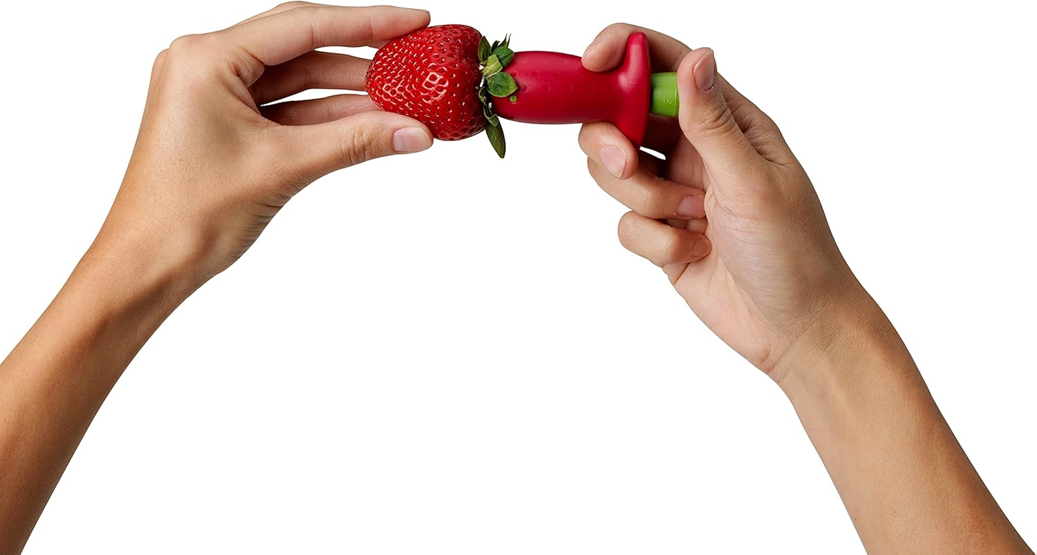 Thumbnail 2 de Chef'n StemGem Erdbeerentstrunker 8,5 cm 🍓