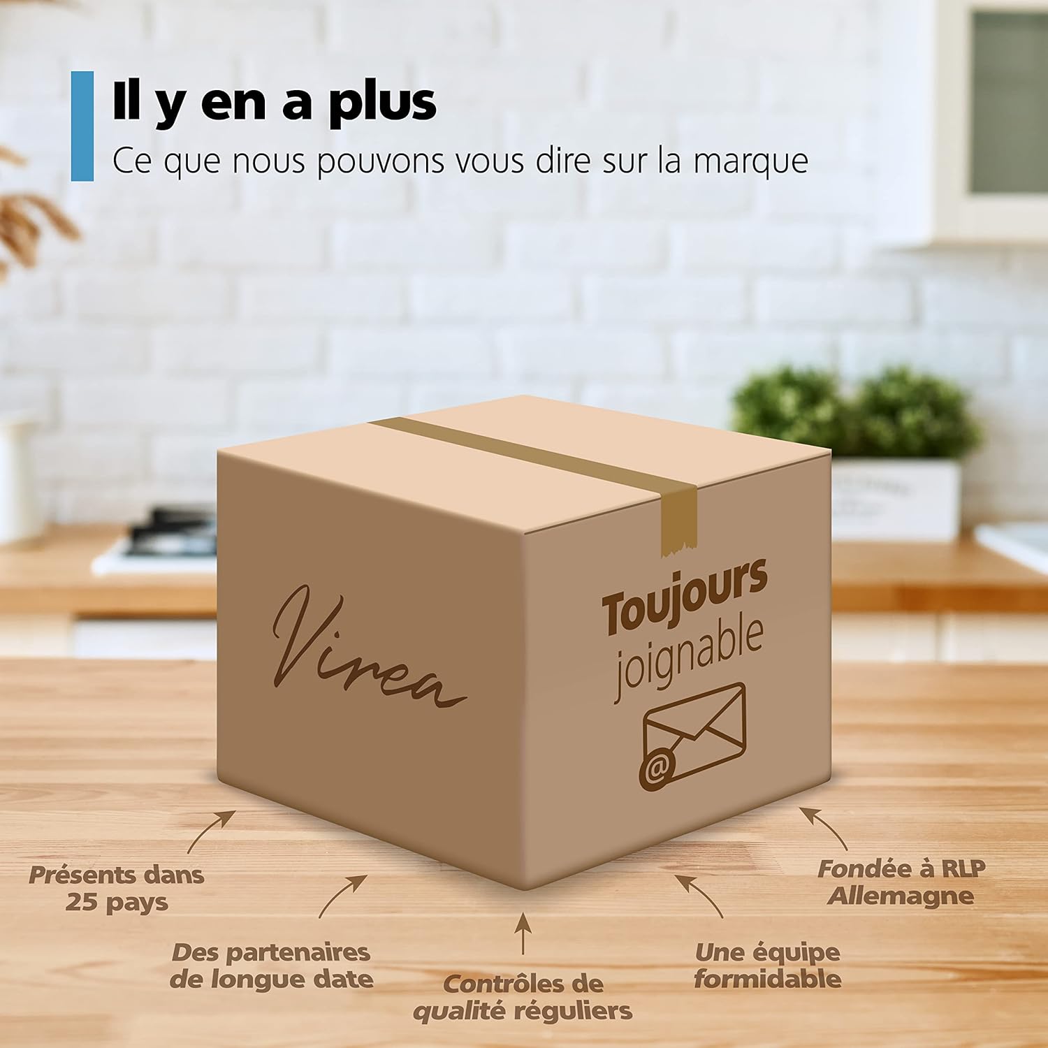 Thumbnail 6 de Virea Raclette de Douche en Silicone Gris Largeur 23 cm – avec Suspension et Noyau en Acier Inoxydable