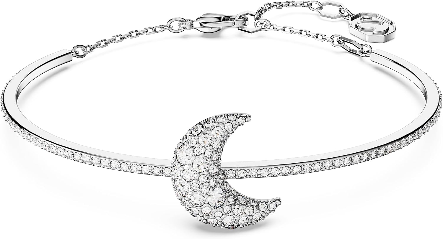 Thumbnail 6 de Swarovski Colgante Luna con cristales blancos 💍