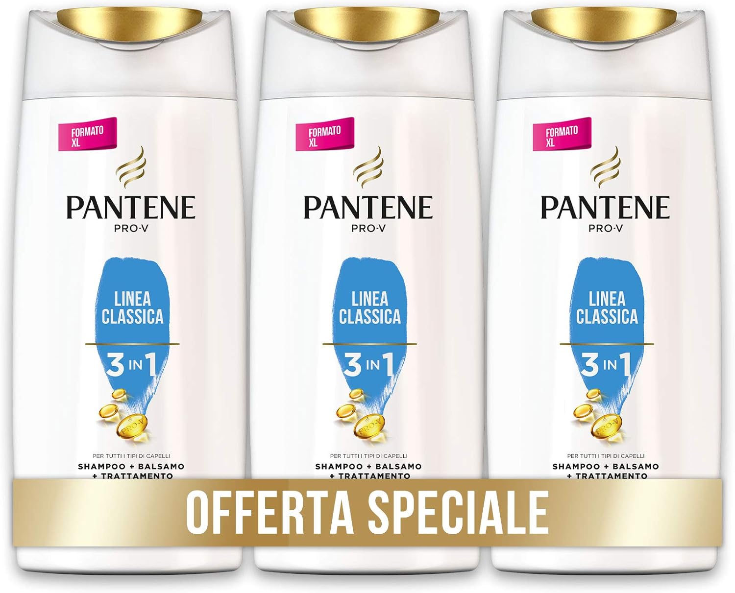 Thumbnail 6 de Pantene Pro-V 3 in 1 6x300ml Shampoo per capelli
