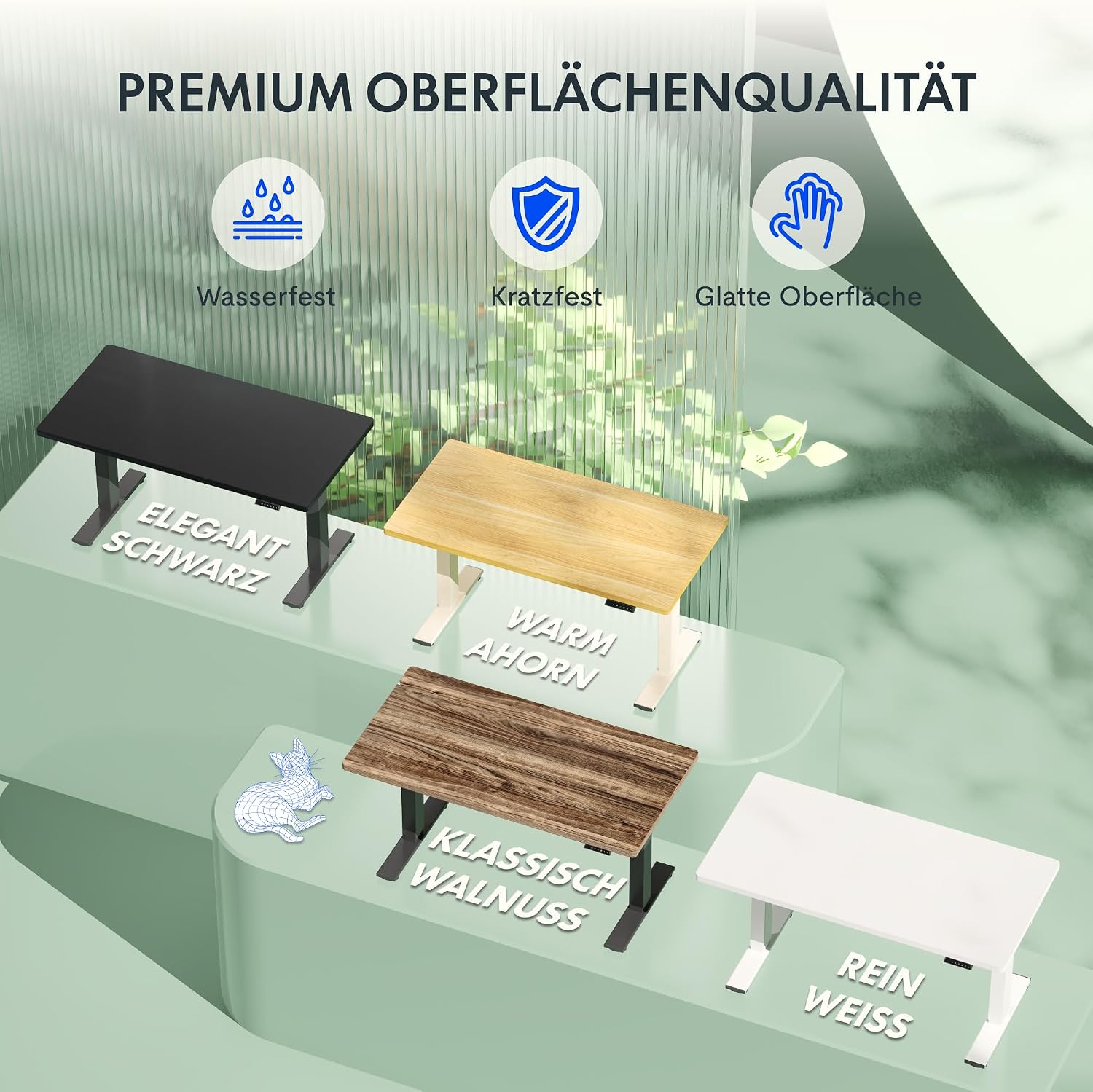 Thumbnail 2 de FLEXISPOT Höhenverstellbarer Schreibtisch 140×80 cm
