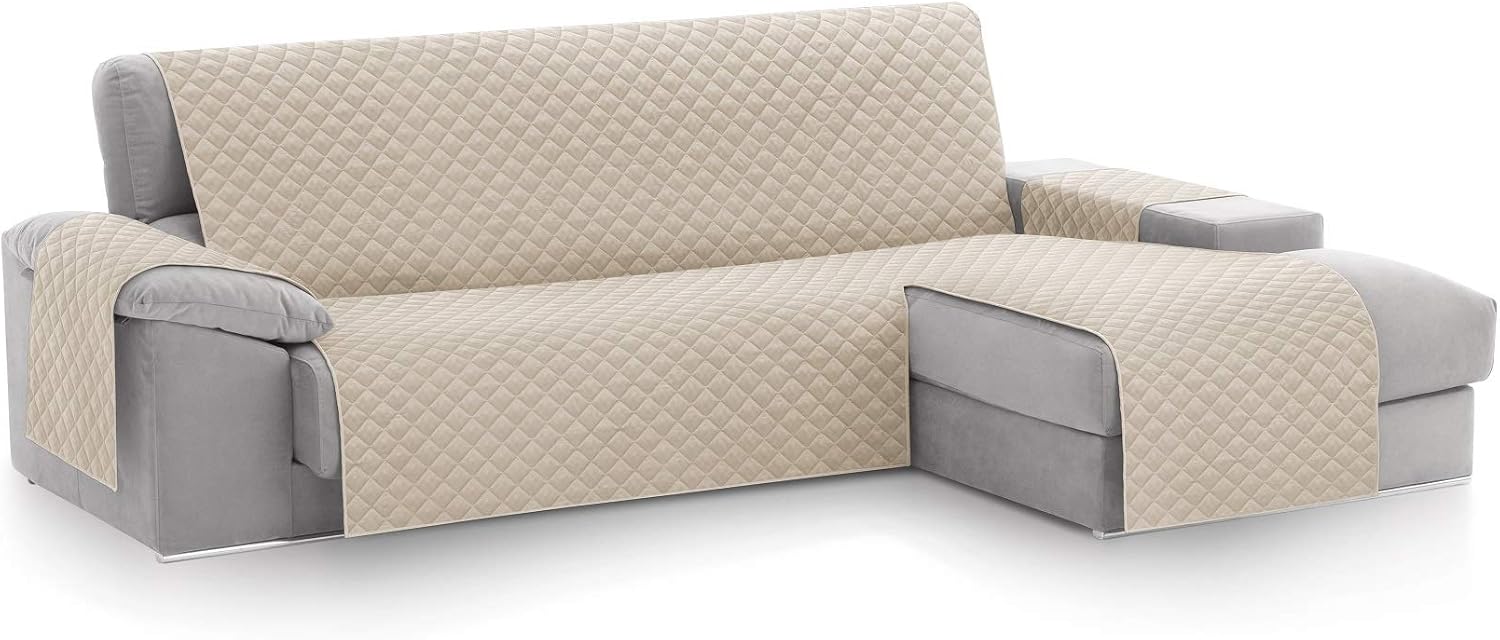 Detalle de Textilhome CubreSofá Chaise Longue Malu 240 cm