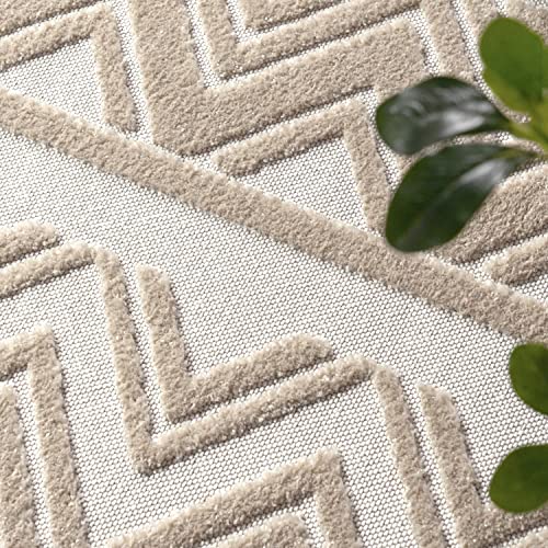 Detalle de Paco Home Tapis 60x100 cm beige ⚙