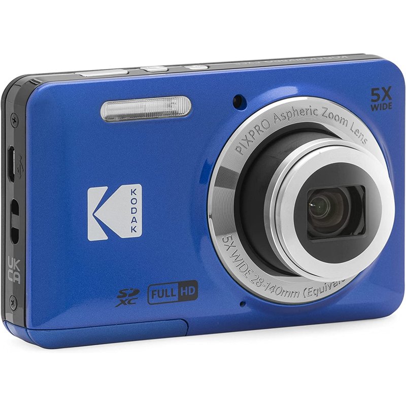 Detalle 2 de Kodak PIXPRO FZ55 16MP Azul: una opción sencilla para aprender a hacer fotos con zoom