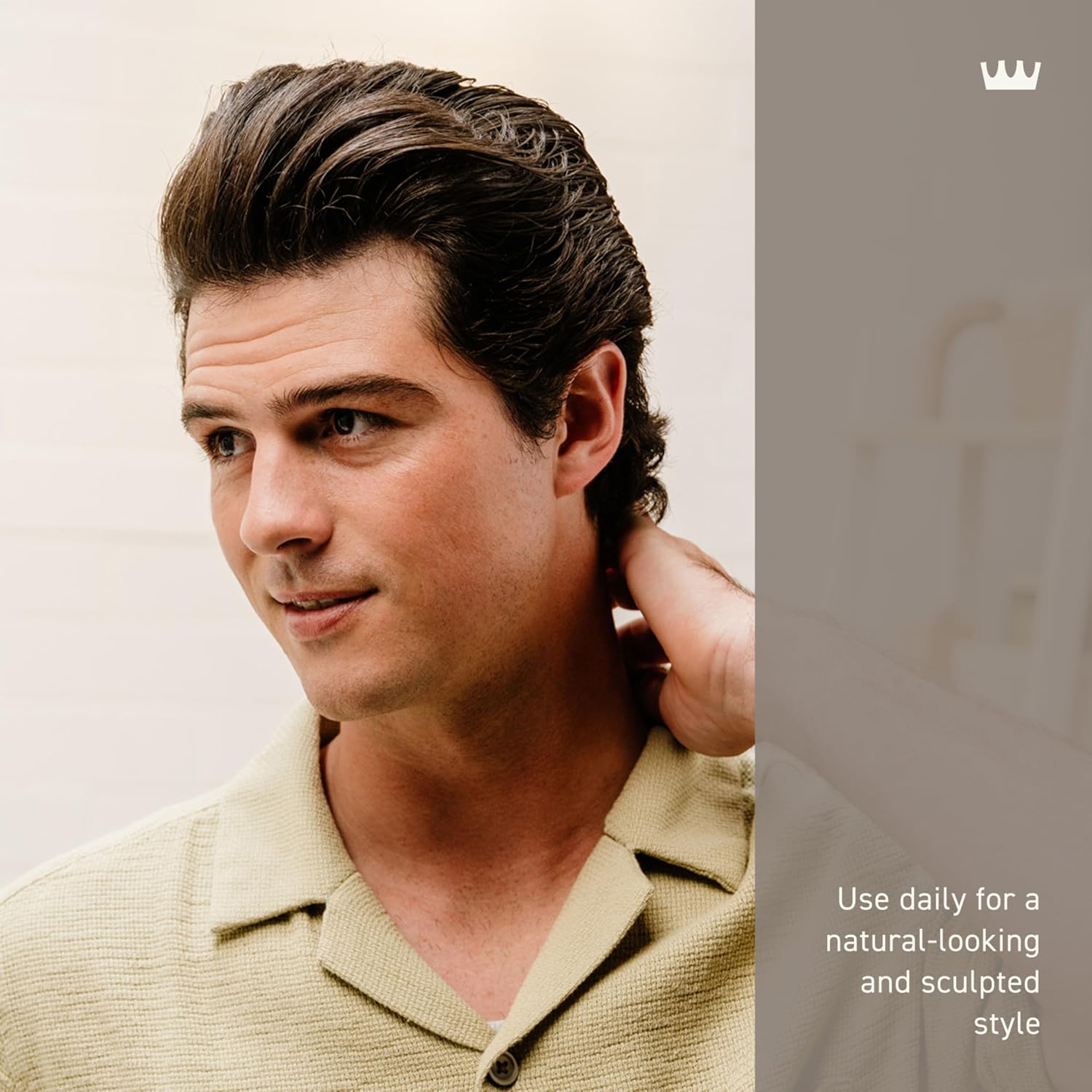 Detalle de Cremo Hair Clay Pomade, 3.4 oz, High Hold with a Matte Finish