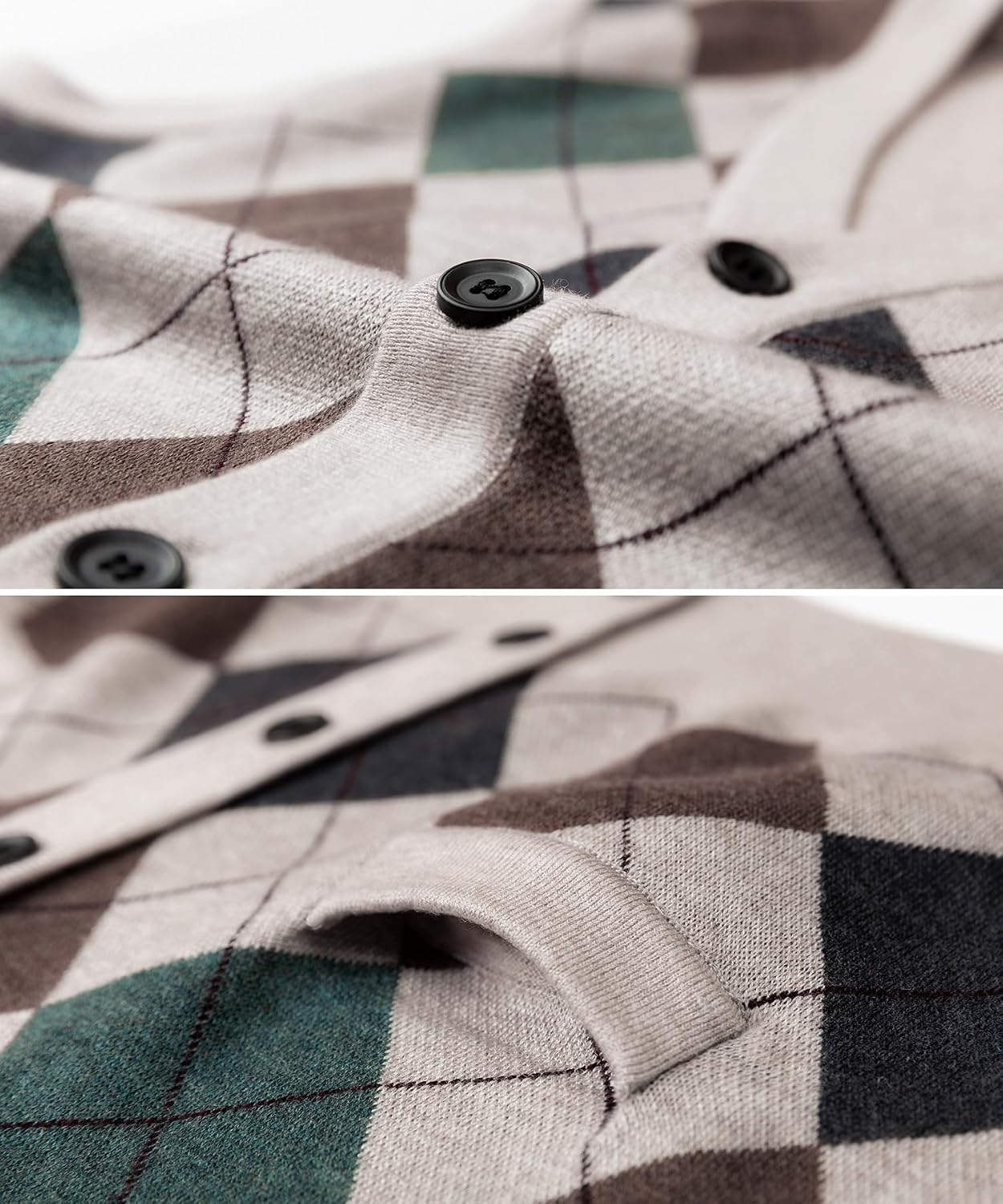 Detalle 2 de Herothorn Gilet Argyle Diamante