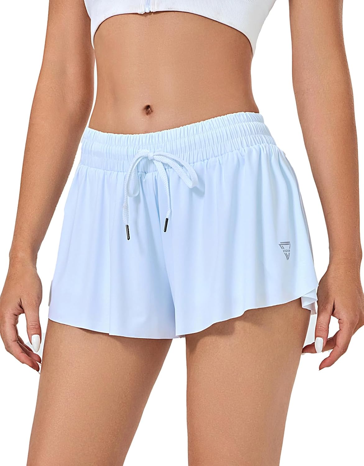 Detalle 2 de VIGVAN Damen-Shorts 2 in 1 mit 88% Polyester