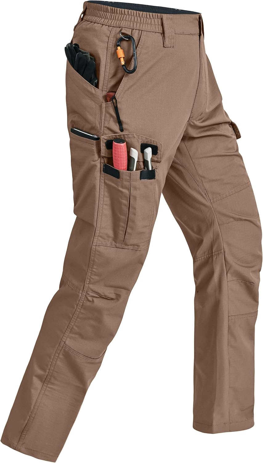 Thumbnail 6 de Rapoo Mens Cargo Pants Ripstop 7-Pocket