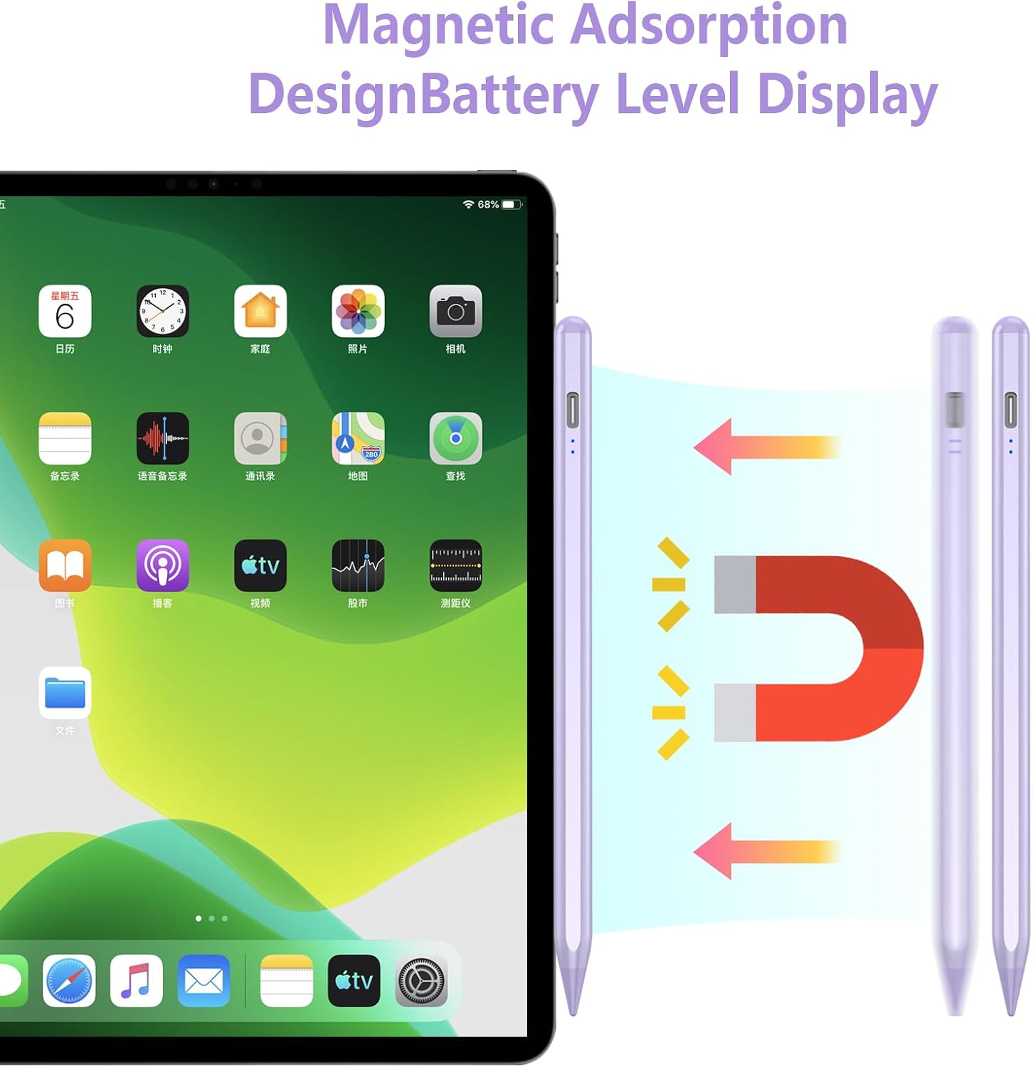 Thumbnail 6 de KBCASE Stylus Pen for iPad, 5 tips ✏