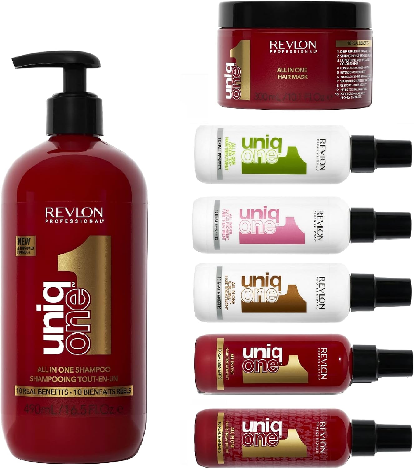 Detalle de Revlon Professional UniqOne Masque Spray Sans Rinçage 10 En 1 – 150 ml