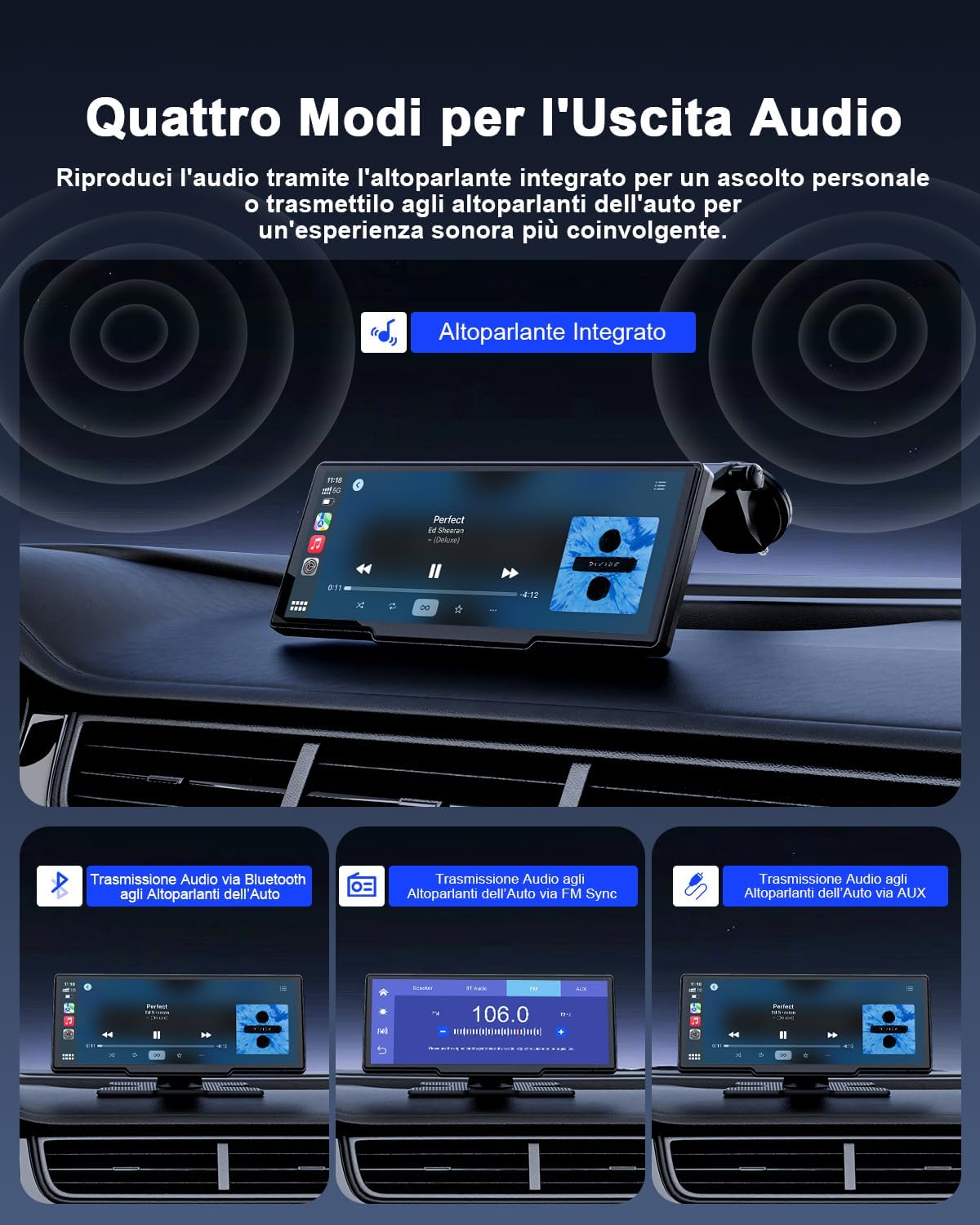 Thumbnail 4 de Avylet Carplay Auto Android Wireless 8,1"