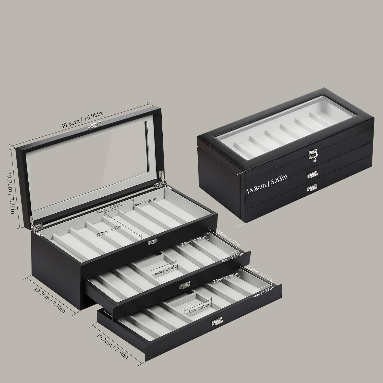 Detalle 2 de AUTOARK Knife Organizer with 26 Slots