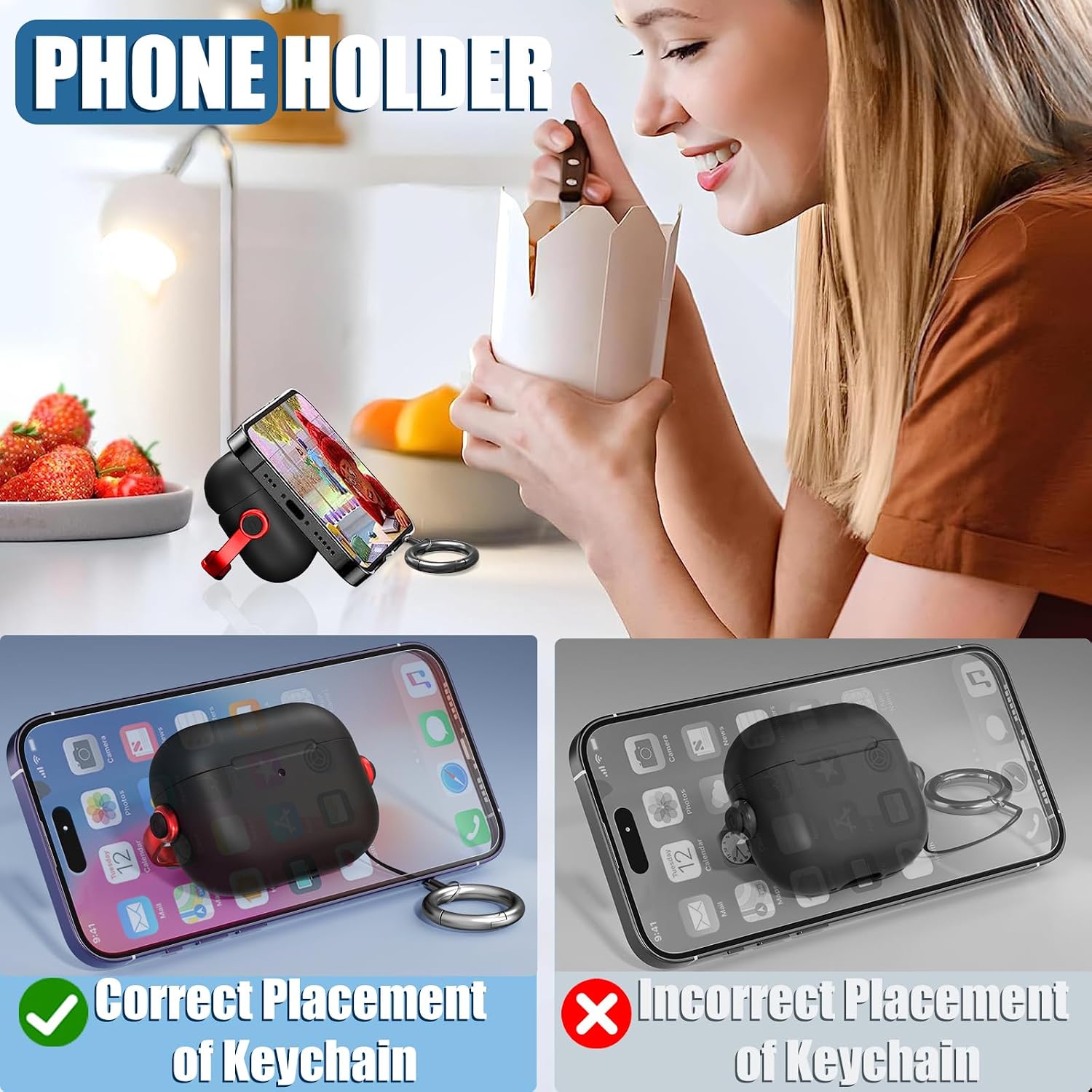 Detalle de Wowwat AirPods Pro 3 Case with Cleaner Kit