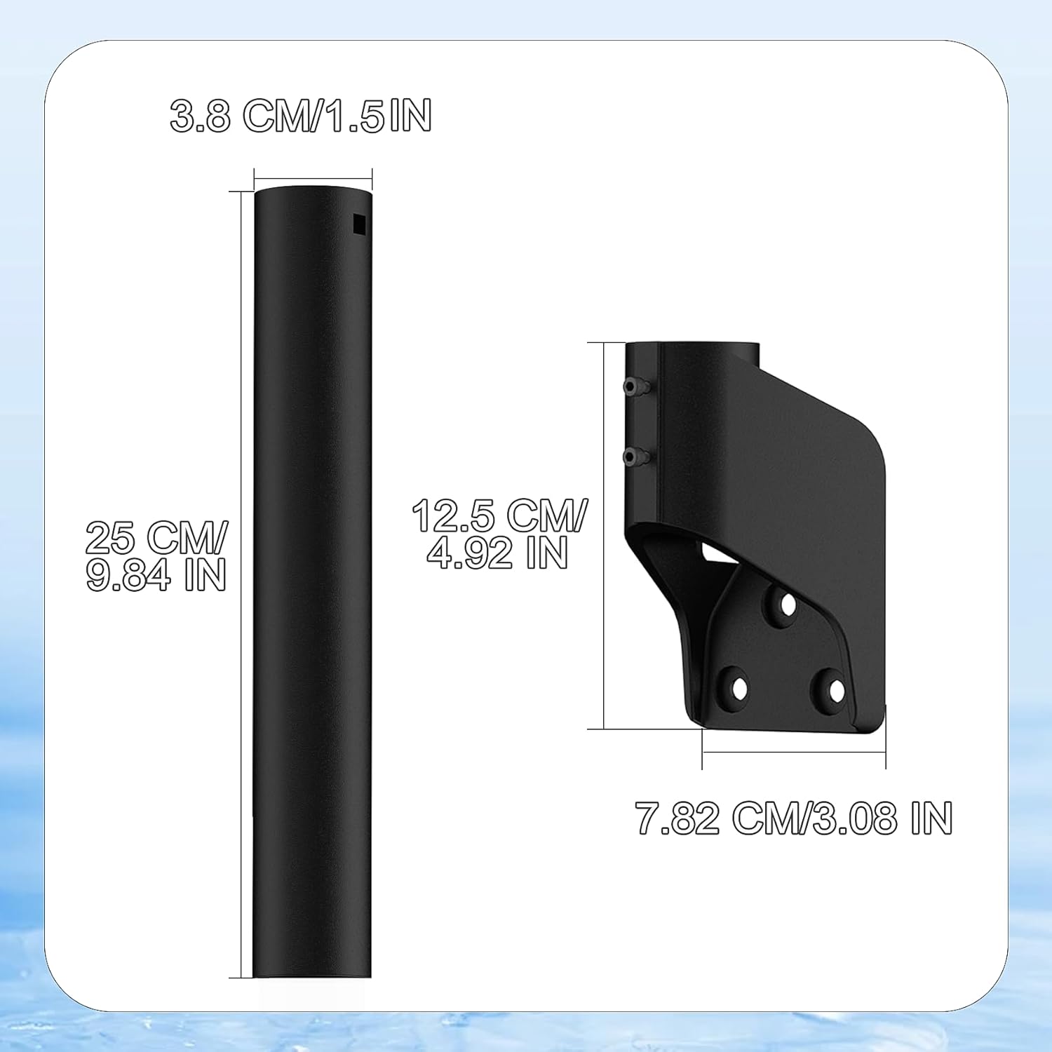 Thumbnail 3 de Gen 3 Mount for Starlink: 360° Rotatable Roof & Wall Mount