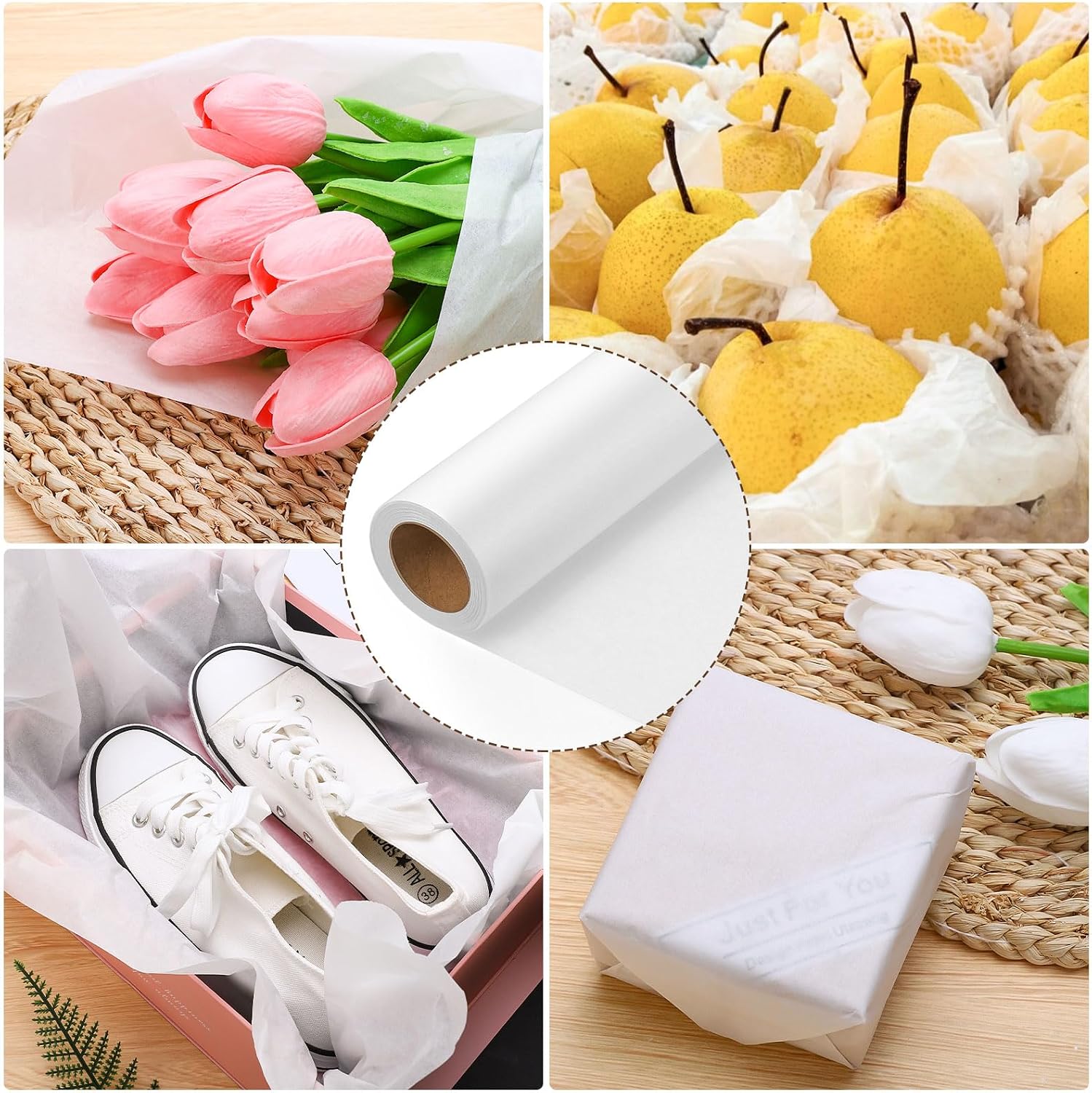 Thumbnail 6 de 43cm x 23m Tracing Paper Roll (White, Translucent) for Sewing, Pattern Tracing & Drawing