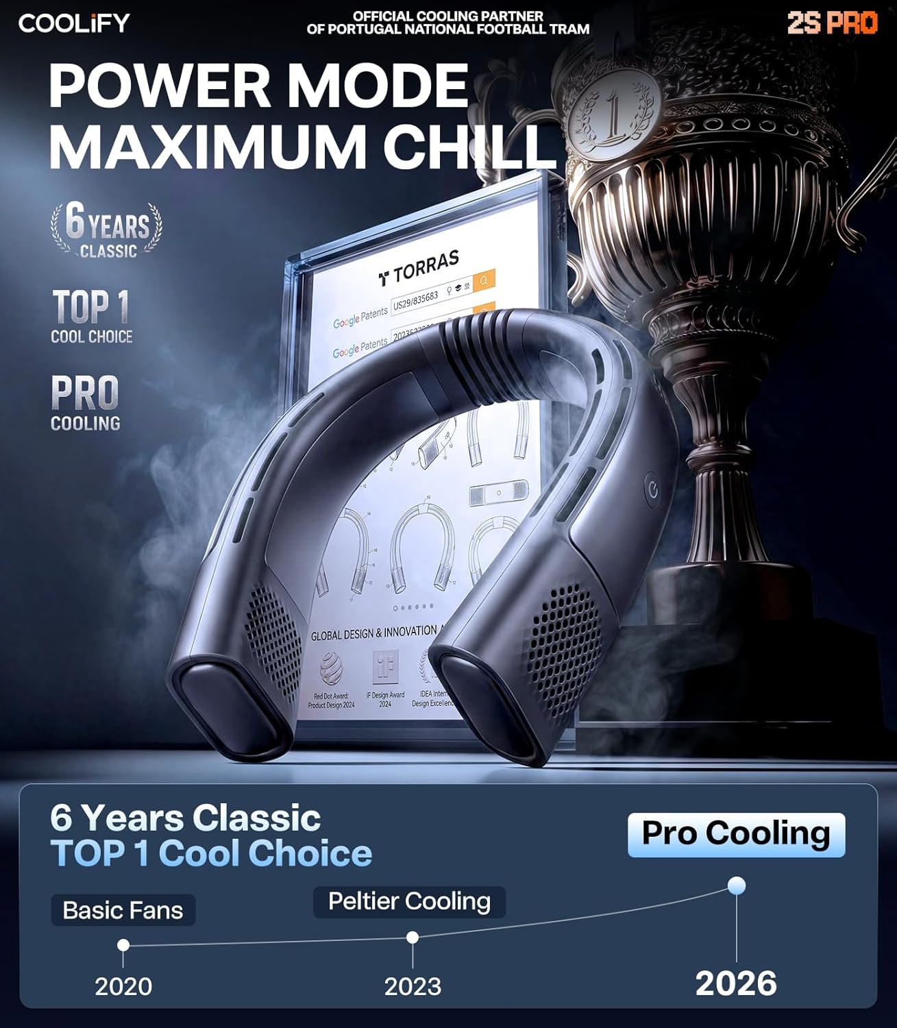 Thumbnail 1 de TORRAS Coolify 2026 2S PRO Neck Air Conditioner