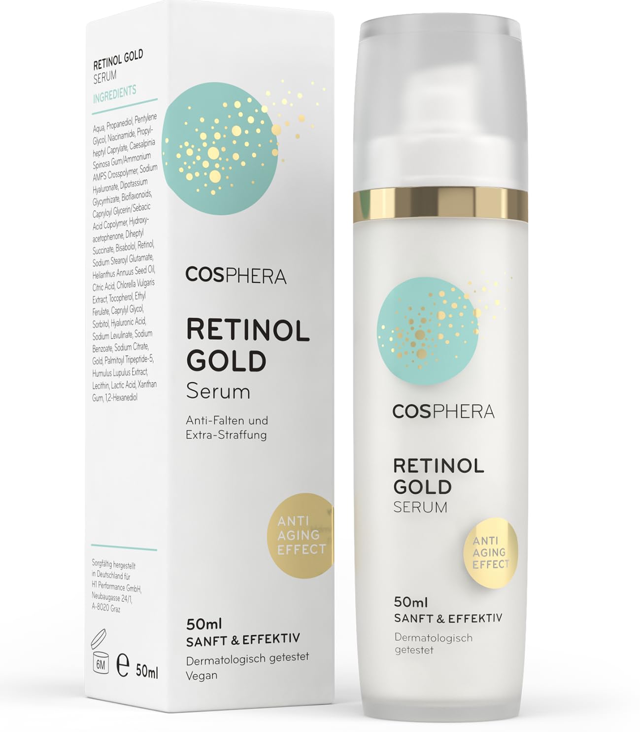 Detalle de COSPHERA® Retinol Serum 50 ml