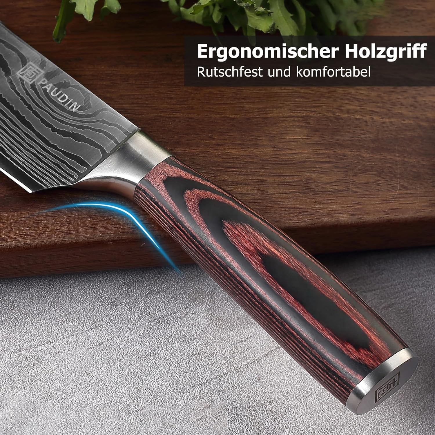 Thumbnail 3 de PAUDIN Kochmesser 20 cm Profi Küchenmesser