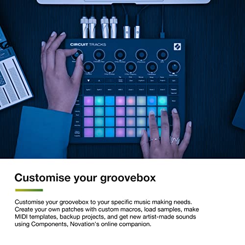 Thumbnail 8 de Novation Circuit Tracks Sequencer – groovebox e synth