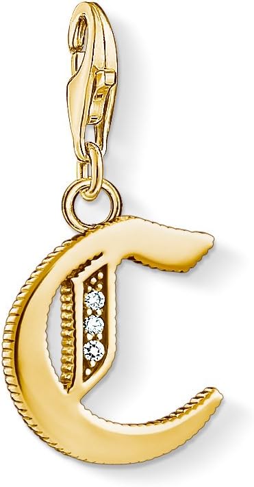 Thumbnail 6 de Thomas Sabo Letra H colgante 6 cm Plata 925