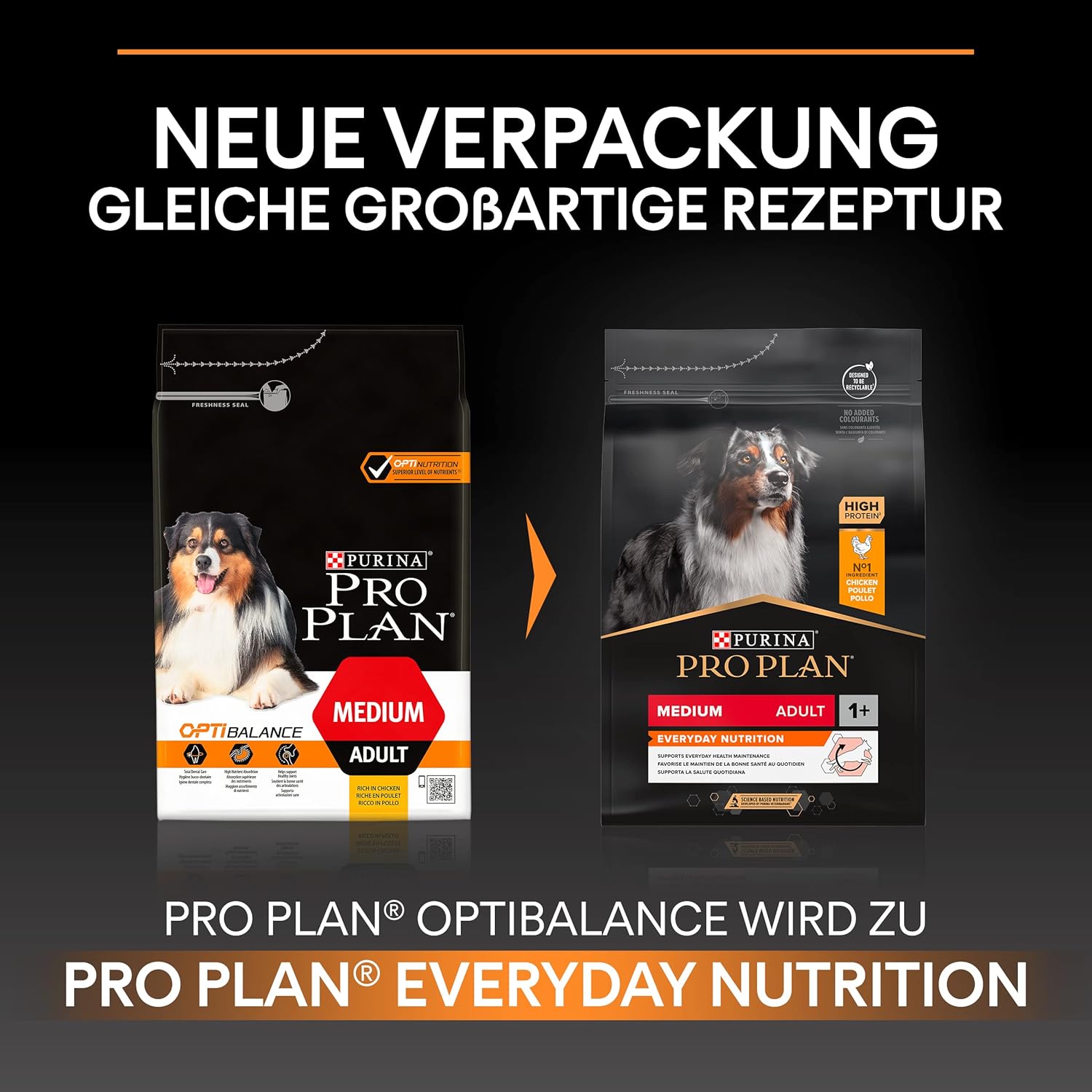 Thumbnail 1 de Pro Plan Medium Adult Sensitive Skin Hundefutter trocken – 14 kg