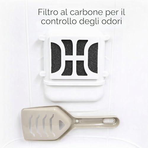 Thumbnail 6 de Toilette per gatto Aimé Queen 905063: stile sobrio, funzionalità e odori controllati