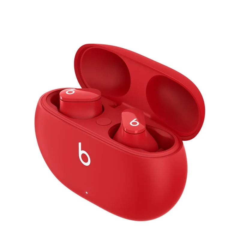 Detalle 2 de Beats Studio Buds auriculares Bluetooth rojos con cancelación activa del ruido