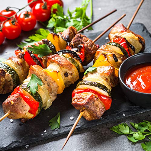 Thumbnail 4 de Relaxdays Brochetas Barbacoa 30 cm — 500 unidades 🍢