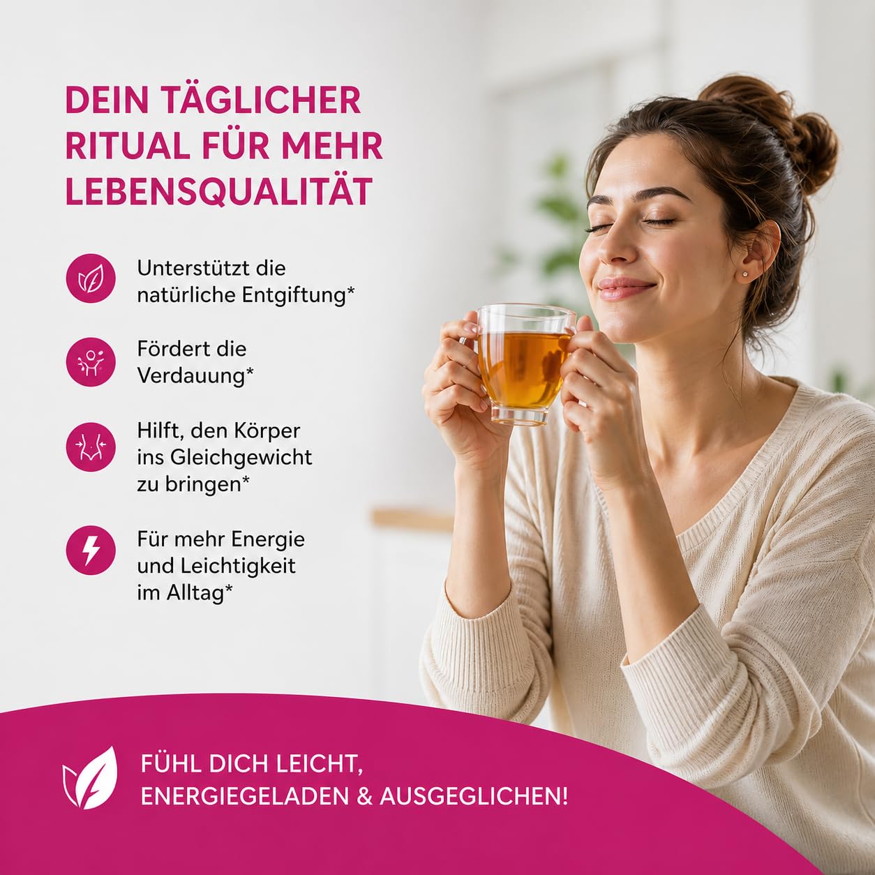 Thumbnail 4 de Detox Tee – Tee zum Abnehmen, 28 Teebeutel, 100% Vegan