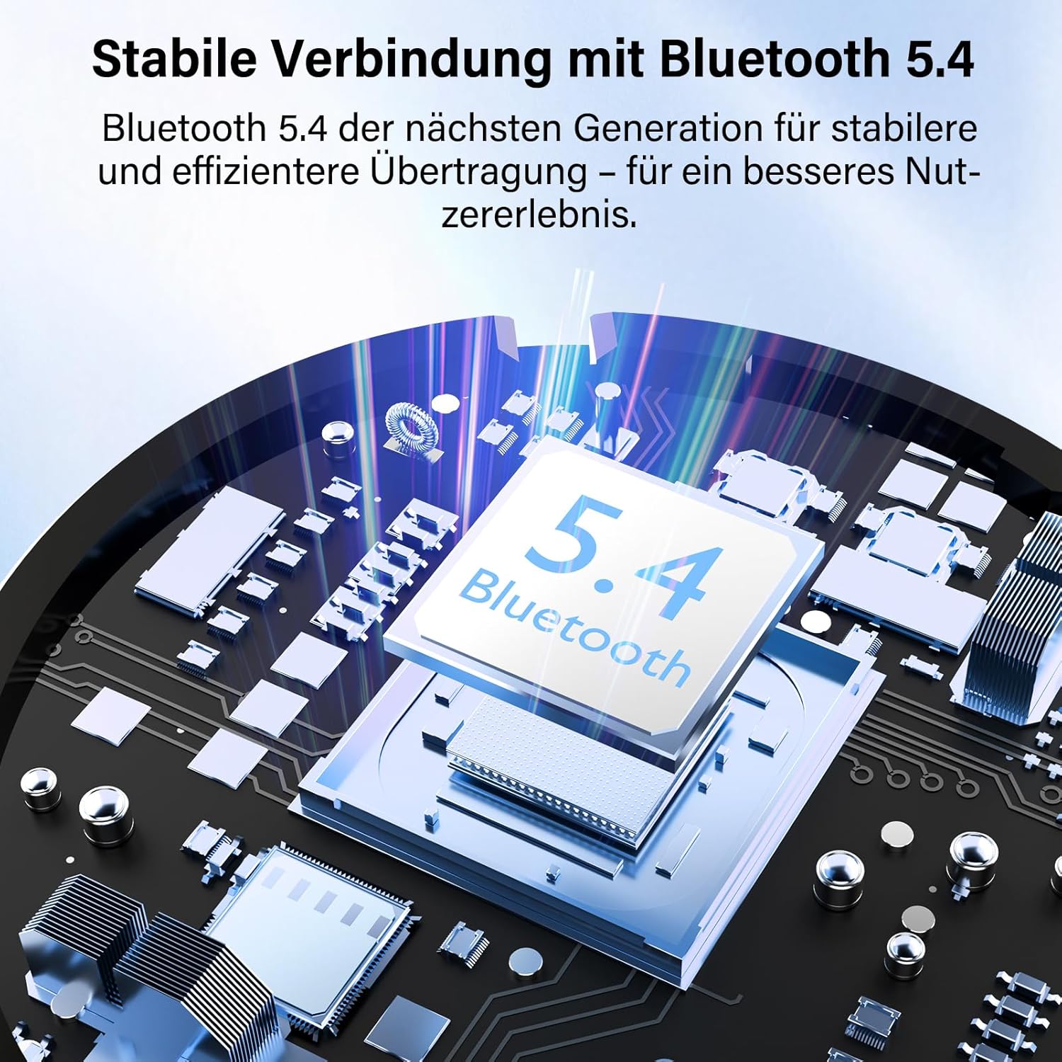 Detalle de Bluetooth Kopfhörer BD88 – Kabellose In-Ear-Kopfhörer mit ENC, IPX7 und 45 Std Laufzeit