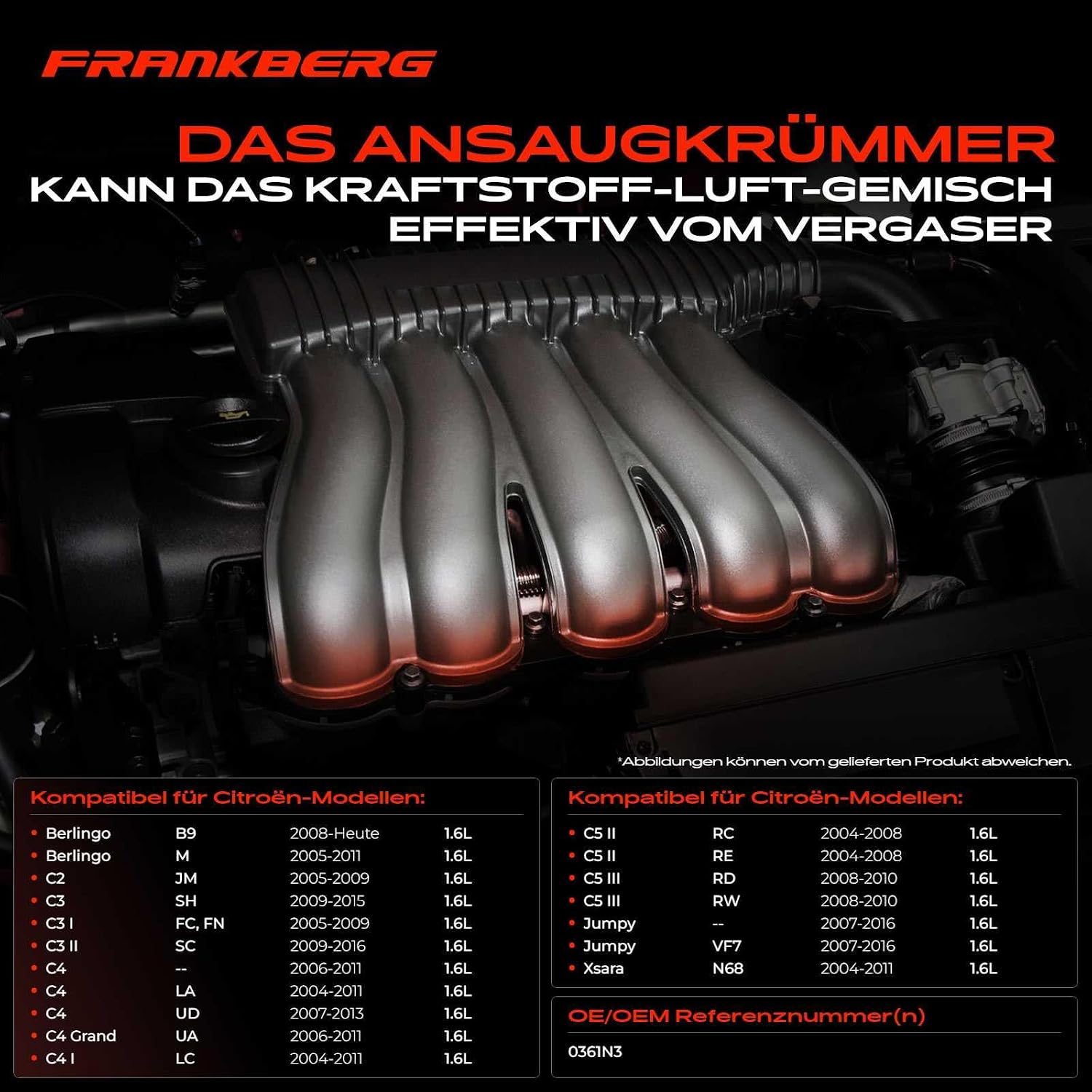 Detalle 1 de Frankberg Collecteur d'admission diesel