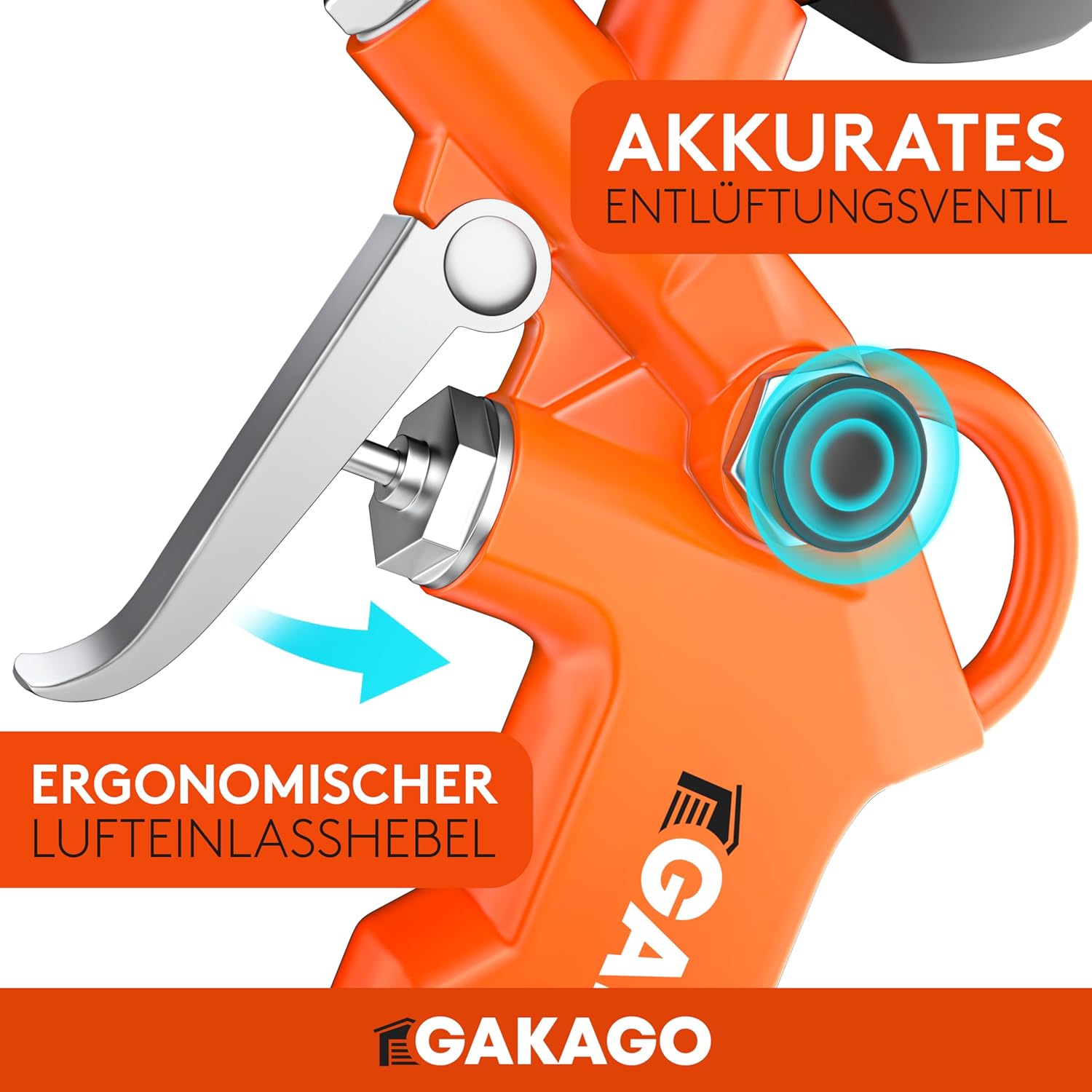 Thumbnail 3 de Gakago Reifenfüller präziser Druckfüller 0-12 bar