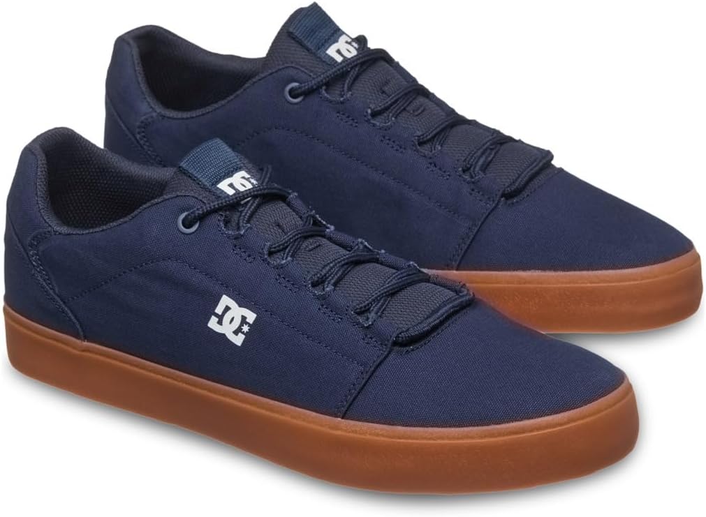 Detalle de DC Shoes Homme Hyde Basket – Baskets basses en textile coton avec EVA et logo DC