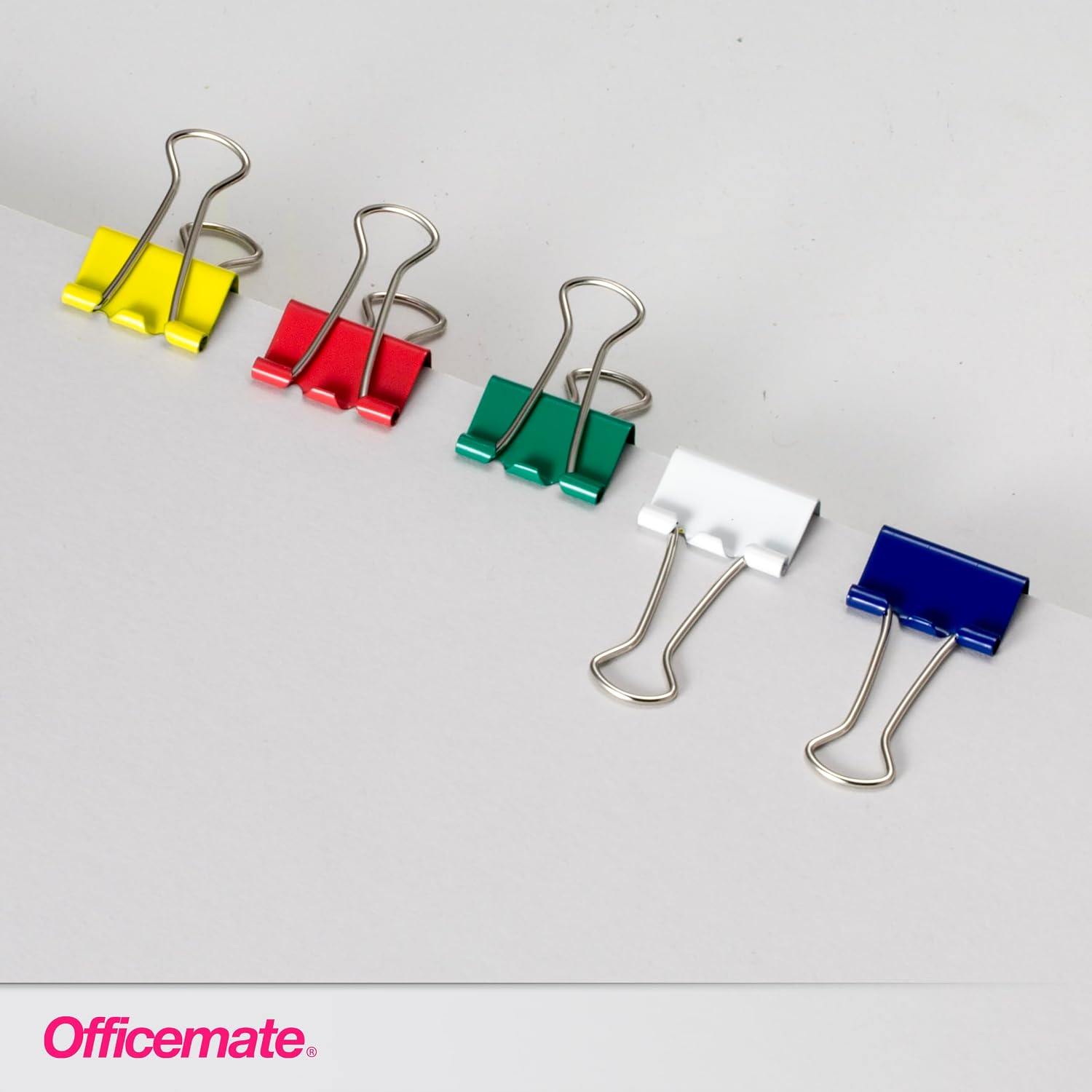 Detalle de OfficemateOIC small binder clips, 3/4-inch width