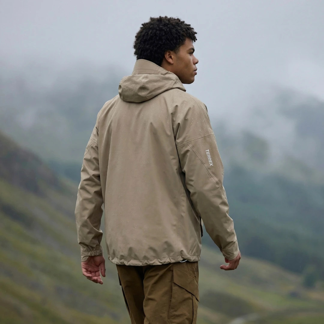 Thumbnail 2 de Anorak Terrex Xploric 2.5 Layer CLIMAPROOF de Adidas – verde