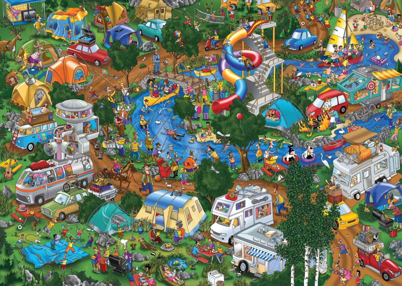 Thumbnail 3 de Puzzle Schmidt Spiele 59965 Steve Skelton – 1000 pièces (69,3 × 49,3 cm)