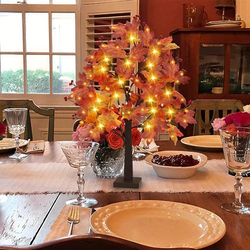 Thumbnail 5 de Herbstdeko Innen LED Baum mit 74 LEDs – 66 cm