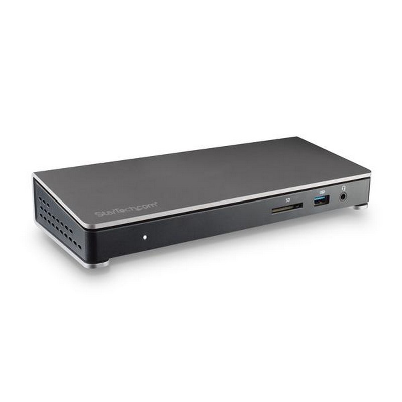 Detalle de Startech Dock Thunderbolt 3 para Pantalla Doble 4K 60Hz y 6 Puertos USB 3.0