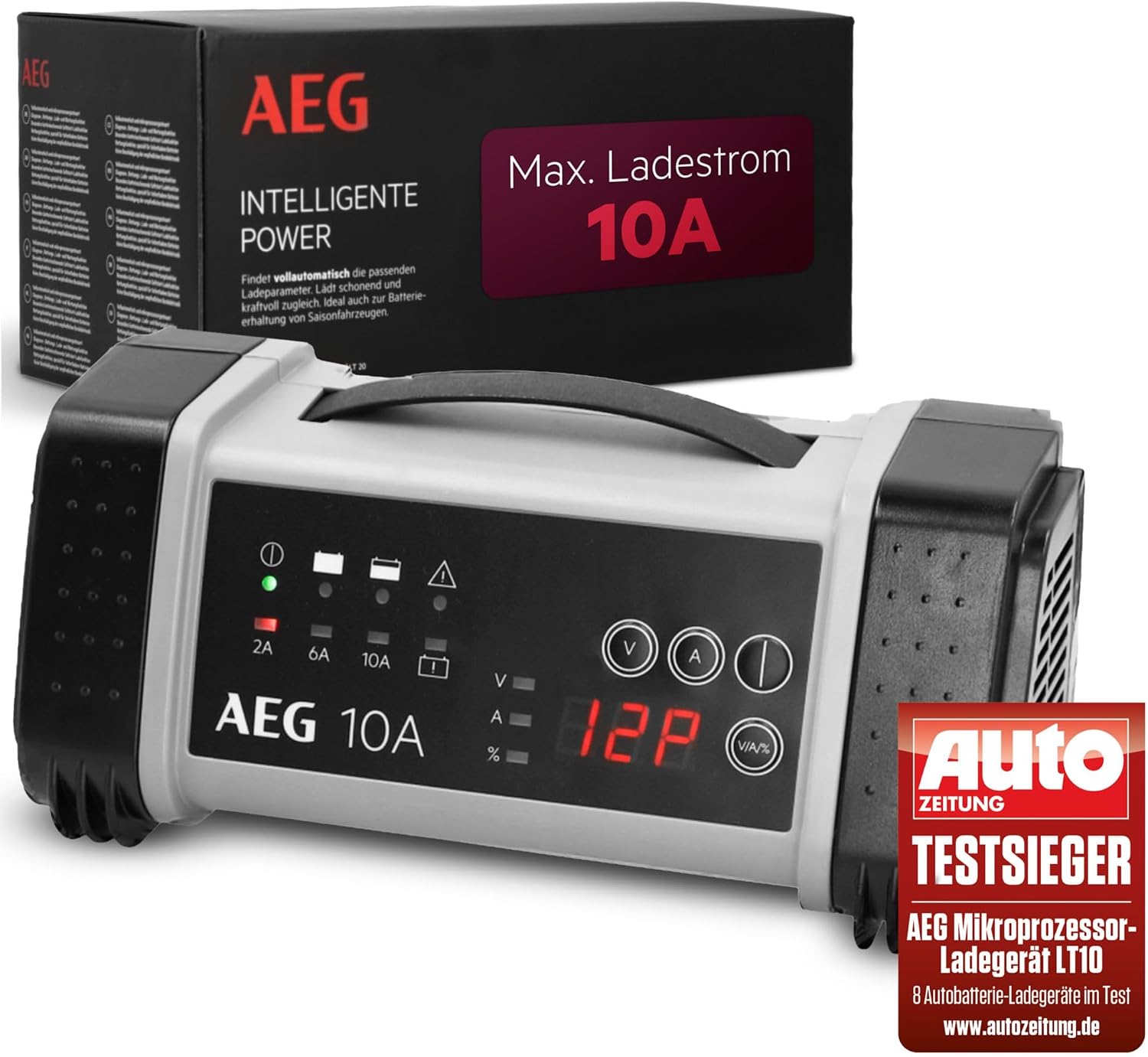 Detalle 2 de AEG LT 10 BatterieladegerĂ€t 10A đ