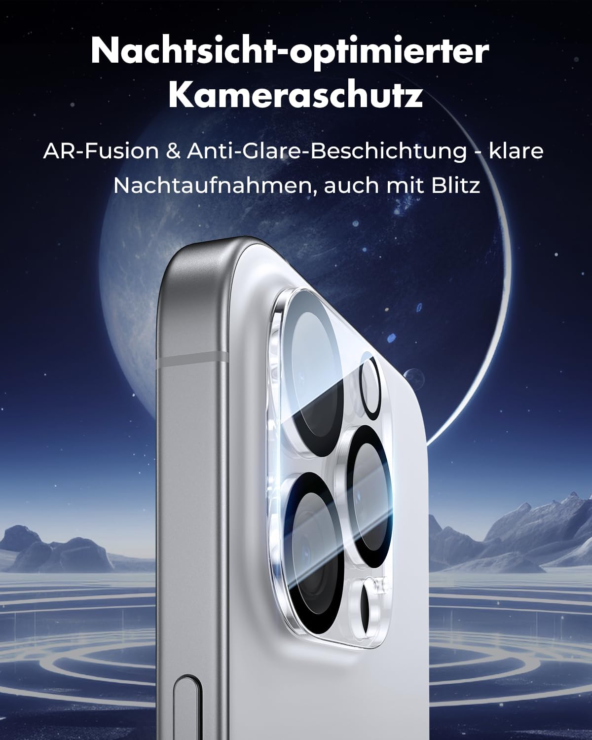 Thumbnail 6 de UNBREAKcable Panzerglas Schutzfolie iPhone 15 Pro 3er Set