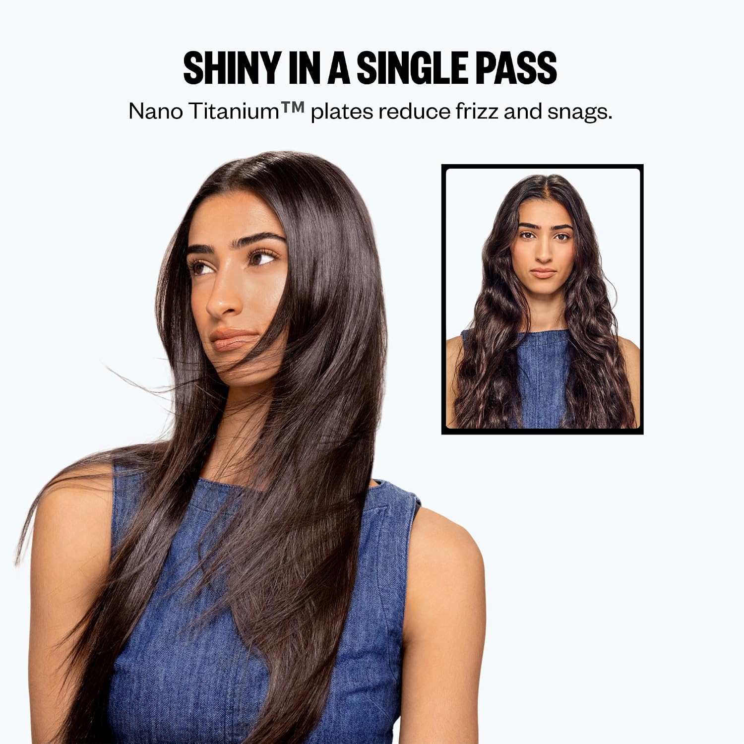 Detalle 1 de BaBylissPRO Nano Titanium Ultra-Thin Straightener