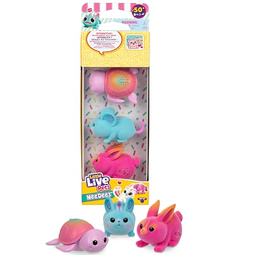Detalle de Little Live Pets Serie Gominolas NeeDees interactiva, 13 unidades