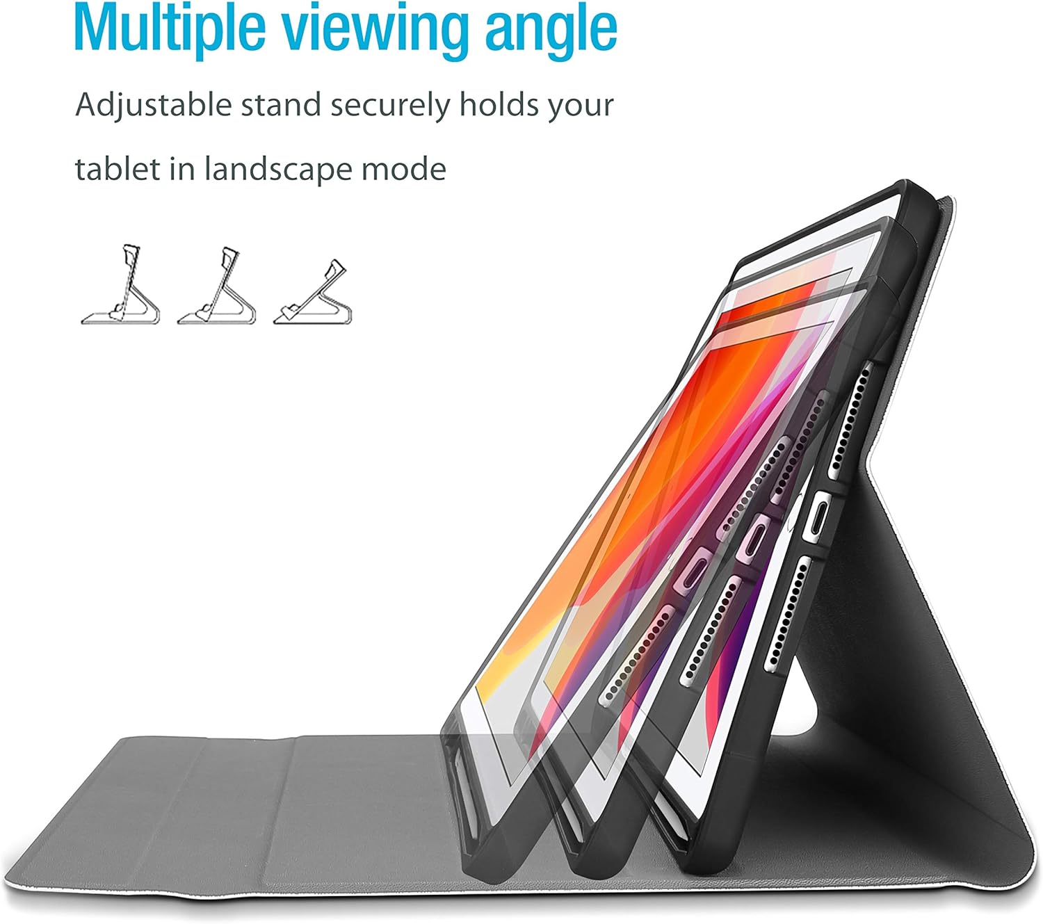 Thumbnail 2 de ProCase Keyboard Case for iPad 10.2 2021