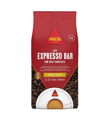 Detalle de Delta Cafés Expresso Bar – Café en grains 1 kg, Intensité 10