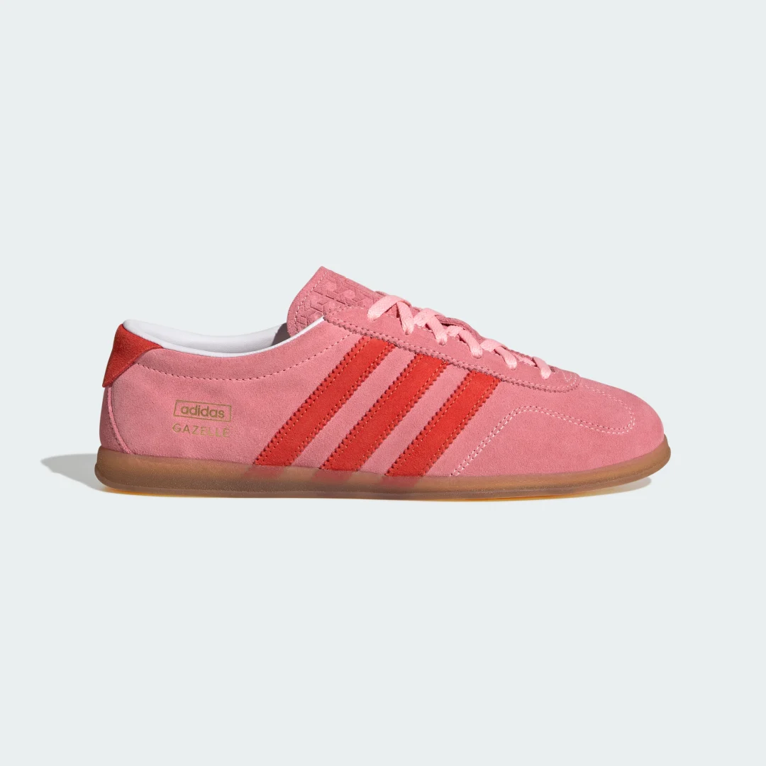 Detalle de Gazelle Lo Pro Rosa de Adidas: comodidad clásica para el día a día