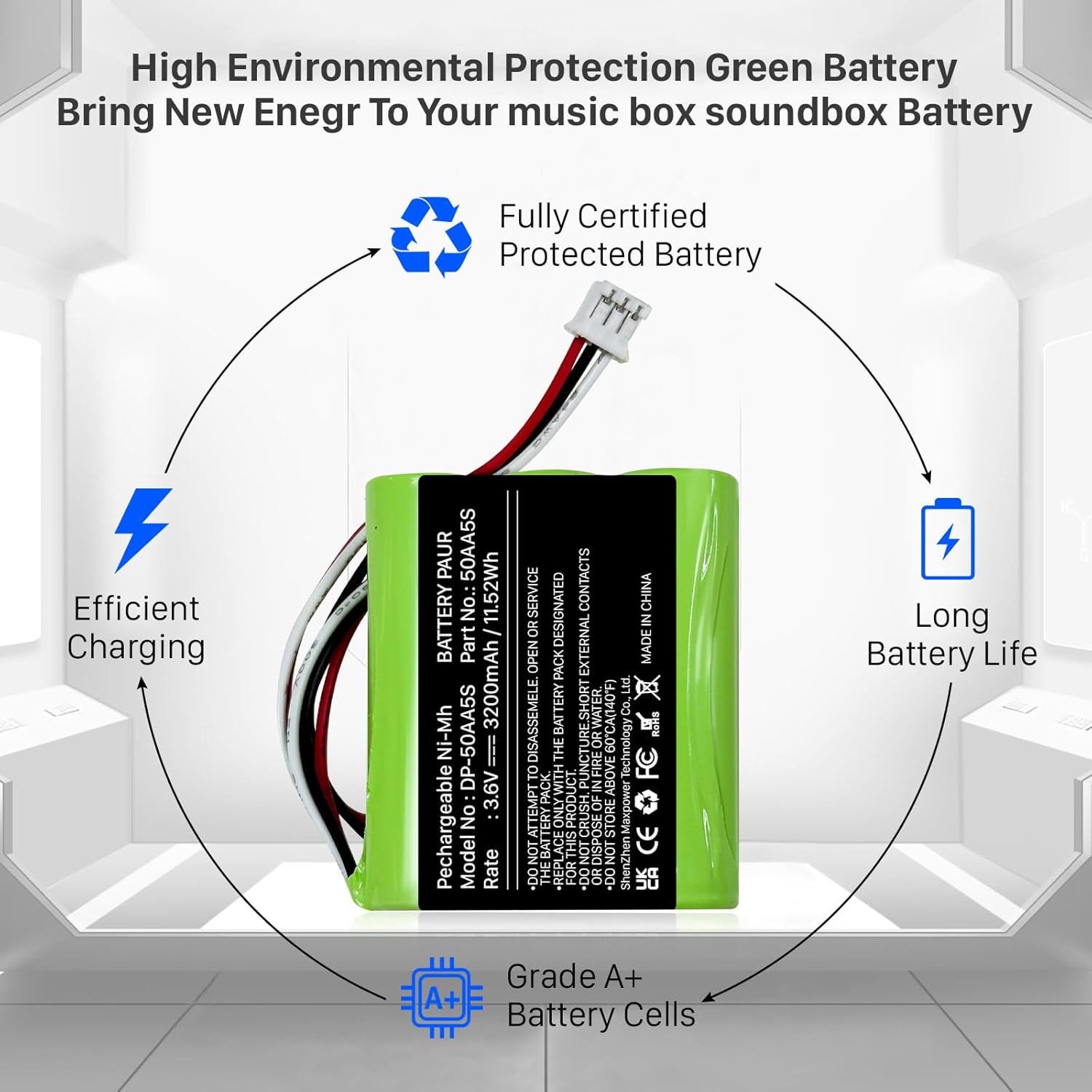 Thumbnail 3 de Akku für TonieBox 3200mAh NiMH 2er Set