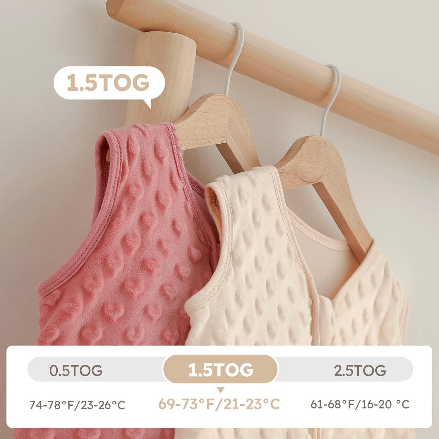 Detalle 1 de Yoofoss Baby Sleep Sack 12–18 Months