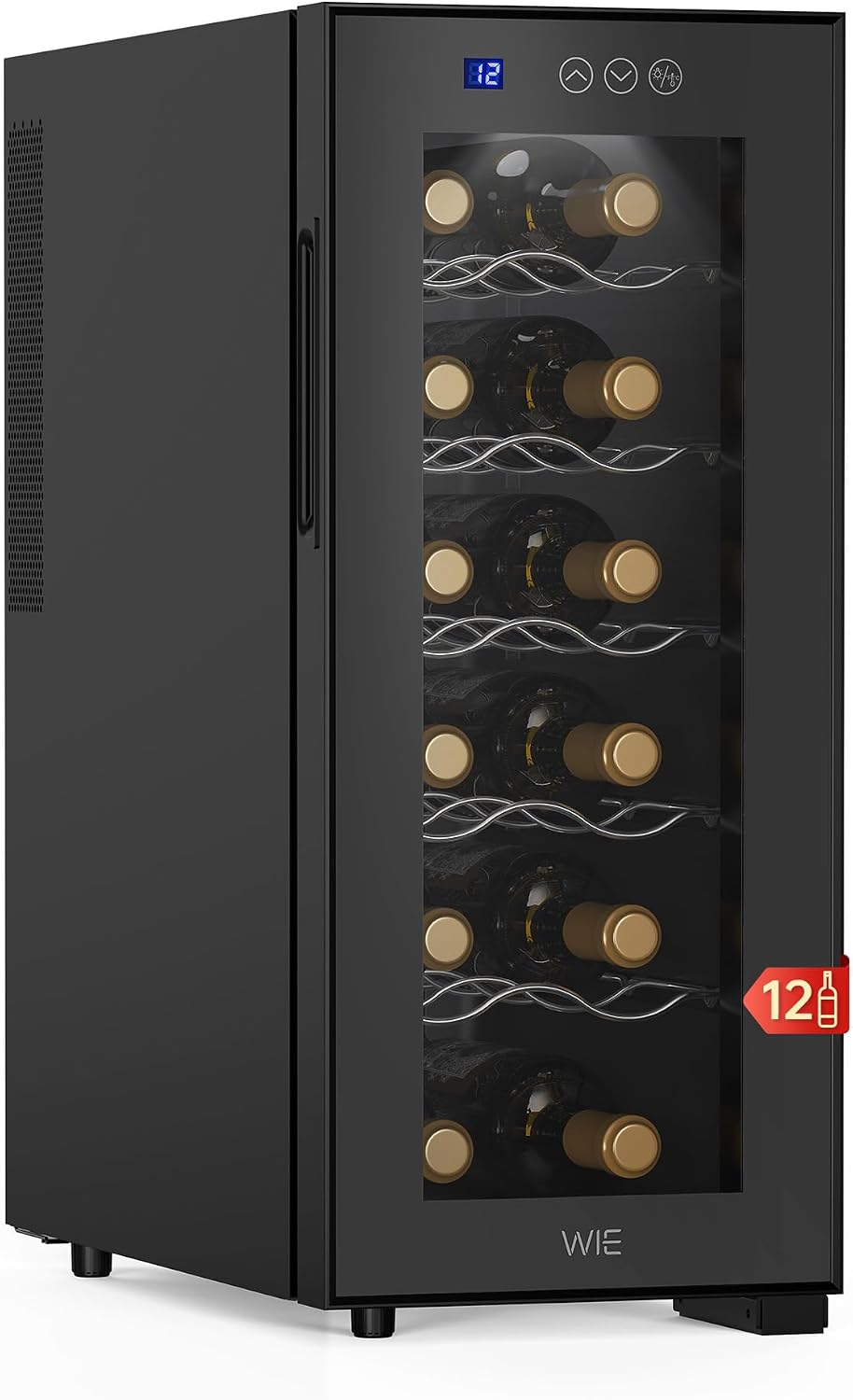 WIE Cave à vin 33L 12 bouteilles 🍷